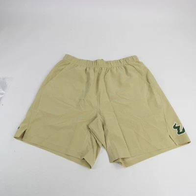 Pantalones Cortos Atléticos Adidas South Florida Bulls Para Hombre Dorados Nuevos Foto 1 de 4