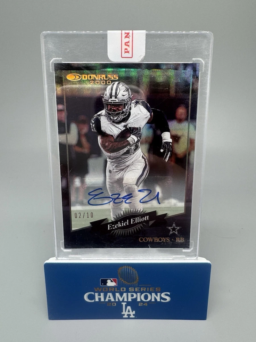 Panini Ezekiel Elliott Football Sports Trading Card Singles for