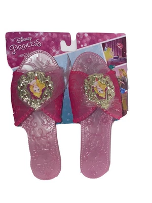 1 Par de Zapatos Jakks Pacific Disney Princesa Rosa Aurora Edades 3 Años en adelante Foto 1 de 3