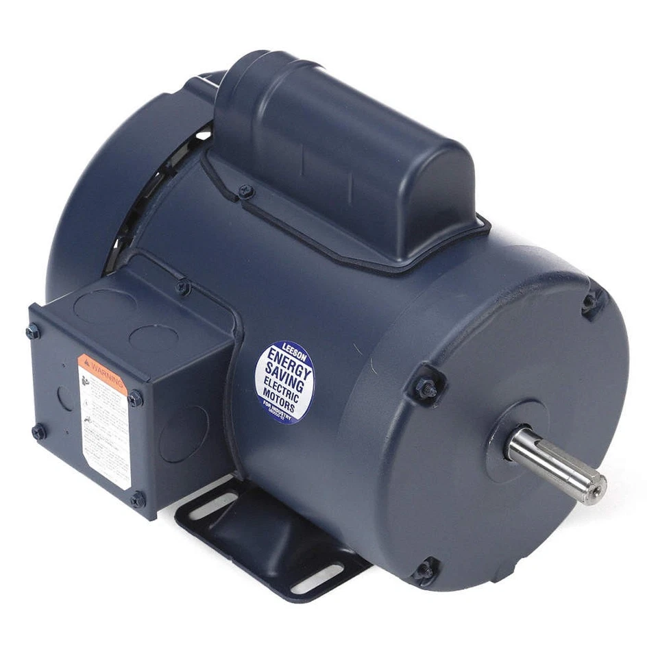 LEESON 110064.00 50 Hz Motor,1/2 HP,1,425 RPM,110/220V,56 4GUE8 - Image 1 of 1
