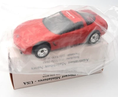 Matchbox Superfast 1997 Chevrolet Chevy Corvette Colonia rosso. Promozionale - Immagine 1 di 2