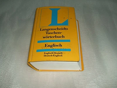 Langenscheidt's Pocket Dictionary of the English and German Languages (Taschenwo - Image 1 of 2