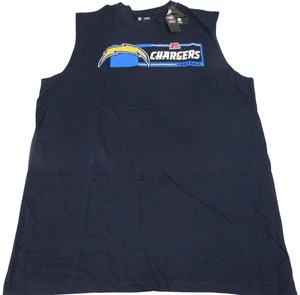 Los Angeles Chargers Mens Big & Tall XL-2XL-4XL-5XL-6XL Tank Top Muscle Shirt - Picture 1 of 5