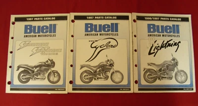 Catálogos de piezas Buell Factory 1997 M2 Cyclone, S1 Lightning y Thunderbolt Foto 1 de 4