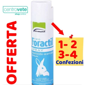 Neo Foractil Conigli 1 / 2 / 3 / 4 Confezioni Spray 250 ml Insetticida Acaricida - Foto 1 di 5
