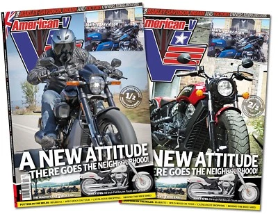 American-V Magazine Issue 92 October 2018 UK Harley-Davidson Indian Motorcycles - Image 1 of 4
