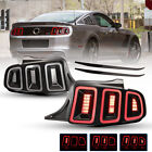 Tail Lights for 2010-2014 Ford Mustang LED Sequential Signal DRL Brake Lamps Set