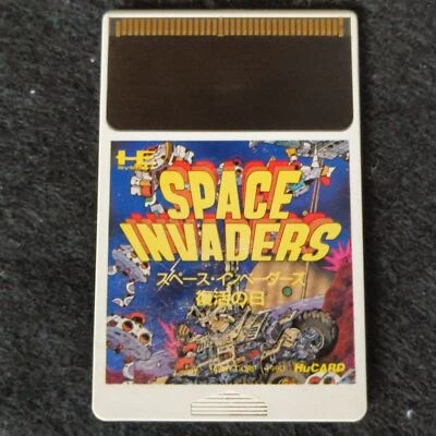 Space Invader NEC PC Engine TurboGrafx-16 PCE game, Hu-card only, Working-h0610- - Image 1 of 4