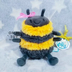 Jellycat ALBEE BEE NEW AUTHENTIC FREE Bow Plush Toy VHTF Cute Toy Spring Gift - Picture 1 of 12