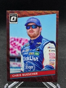 Chris Buescher 2019 Panini Donruss Optic Red Wave #85 JTG Daugherty Racing - Picture 1 of 3
