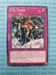 T.G. Close AGOV-EN070 Yu-Gi-Oh Card 1st Edition New - Picture 1 of 3