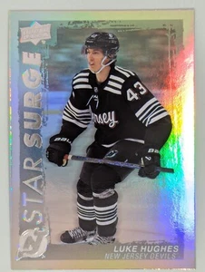 2023-24 Upper Deck Series 1 - Star Surge Luke Hughes #SS-2 (RC) - Picture 1 of 2