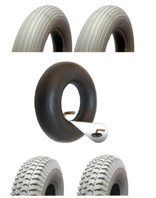 BAYLISS MOBILITY Mobility Scooter Tyre and Tube Set - Tyres 300-4 260/85 For Mobility Scooters