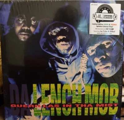 DA LENCH MOB "GUERILLAS IN THA MIST " SEALED U.S.LP ** COLOURED VINYL * ICE CUBE - Image 1 of 3