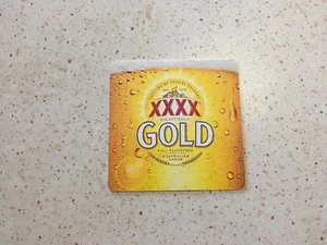 Collectable drink coasters - XXXX GOLD -  NEW PERFECT CONDITION.    - Picture 1 of 4