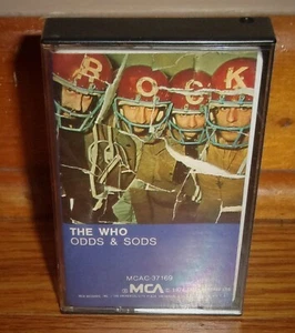 THE WHO-Odds & Sods-1974 Album-MCA Cassette MCAC-37169-John Entwistle-SUPERB! - Picture 1 of 5