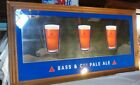 HUGE Guinness BASS Metal BEER Bar Pub Advertise Sign MIRROR 33"x65” PICK UP NJ