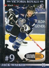 2014/15 Victoria Royals - JACK WALKER [Chamonix] Ligue Magnus