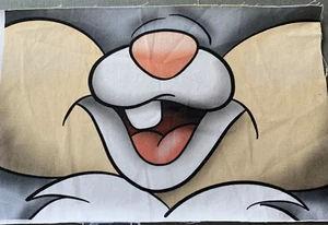 Bambi - Klopfer Mund Panel 100 % Baumwolle gewebt Kindergröße 5 x 7,5 Zoll - Bild 1 von 1