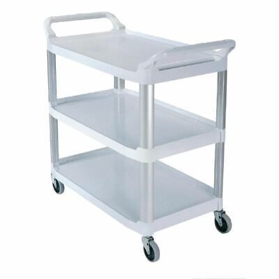 Rubbermaid X-tra Utility Trolley In White Polypropylene And Aluminium • 371.99£