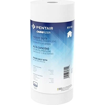 Pentair OMNIFilter RS18 Sediment Water Filter, 10-Inch, Whole House Heavy Duty - Image 1 of 3
