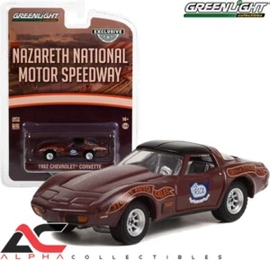 GREENLIGHT 30348 1:64 1982 CHEVROLET CORVETTE (NAZARETH MOTOR SPEEDWAY) - Picture 1 of 1