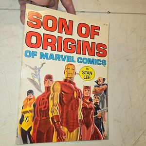 Son Of Origins of Marvel Comics by Stan Lee 1975 Paperback Graphic Novel - Picture 1 of 3