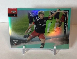 2021 Topps Chrome MLS AQUA REFRACTOR YASMIL ASAD DC United SP /299 - Picture 1 of 1