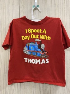 Vintage Thomas the Tank Engine T-shirt - Day Out With Thomas size 7 - 2008 - Picture 1 of 4