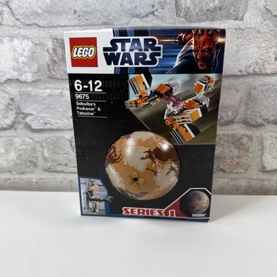 LEGO Star Wars 9675 Sebulba's Podracer & Tatooine Series 1 Planets NEW SEALED - Image 1 of 4