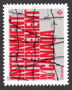 2025 Canada SC# - Internment in Canada - die cut from booklet - M-NH - Picture 1 of 1