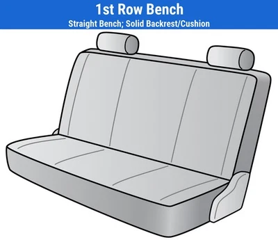 Fundas de asiento de neopreno genuinas para GMC K3500 1987-1991 Foto 1 de 4