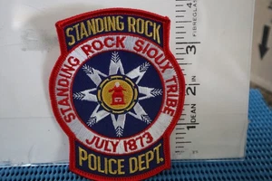 tribal indian police patch STANDING ROCK SIOUX TRIBE POLICE NORTH DAKOTA - Picture 1 of 1