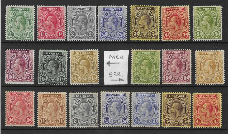 San Vicente 1913 y 1921 GV Definitivos Como Nuevo (20v) Foto 1 de 1