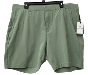 Maelreg Performance Proflex Men's Shorts Light Green Size 40x7 UPF-30+ Stretch - Picture 1 of 10