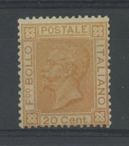 REGNO 1877 C.20 OCRA 2 ** CENTRATO CERT. - Picture 1 of 1