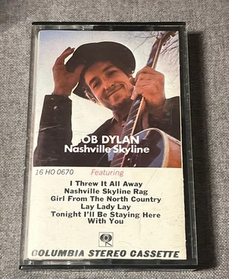 BOB DYLAN Nashville Skyline Cassette Tape Columbia - Image 1 of 4