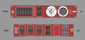 Whirlwind PLR2-H1 30A Power Distro Breaker Power Pak L2130 to LS30 and Duplex - Picture 1 of 3