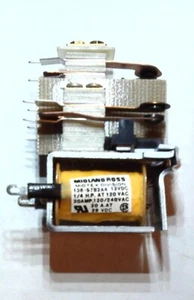 NOS - Midtex 136-97B2A4 12VDC 20A 1/4HP 3NO - Picture 1 of 2