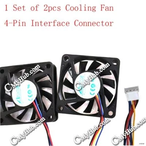 Shuttle XH170V Slim PC Workstation SA61O2U SA6102U DC12V 0.40A 60mm Cooling Fan - Afbeelding 1 van 6