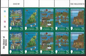 1998 Guernsey Sg 760/769 The Millennium Tapestry Project MNH - Picture 1 of 2