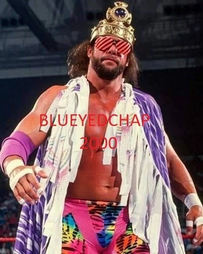 RANDY SAVAGE WRESTLER 8 X 10 WRESTLING PHOTO WWF WCW - Image 1 of 1