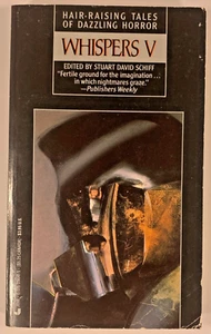 WHISPERS V Jove HORROR Collection 5 PB Book 1988 Stuart David Schiff JOVE - Picture 1 of 3