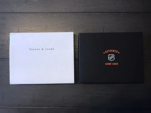 Tokens And Icons New Jersey Devils Wallet. Game Used Authentic Jersey! Cover