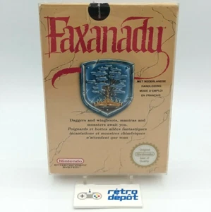 Faxanadu Box +Manual+Booklet+Dialogue Boxed / Nintendo Nes / Pal B/FAH-1 - Picture 1 of 13