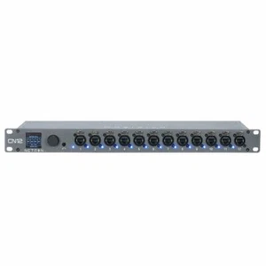 Obsidian Netron EN12-45 - 12 x 5 RJ45 Port Ethercon to DMX Node - Bild 1 von 5