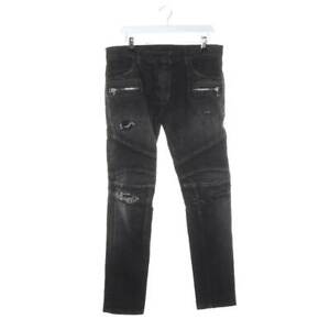 Jeans Straight Fit Balmain Schwarz W33