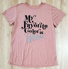 Show Me Your Mumu Mellow Womens Shirt Size XS My Favorite Color Is Glitter