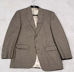 LRL Ralph Lauren Mens Herringbone Wool Tweed Sport Coat Jacket Brown 40R No Tag - Picture 1 of 12