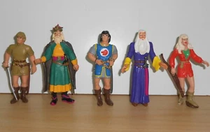 PRINCE VALIANT Complete Set PVC Figure Figurine Figur Merlin Comics Spain 1992 - Picture 1 of 5